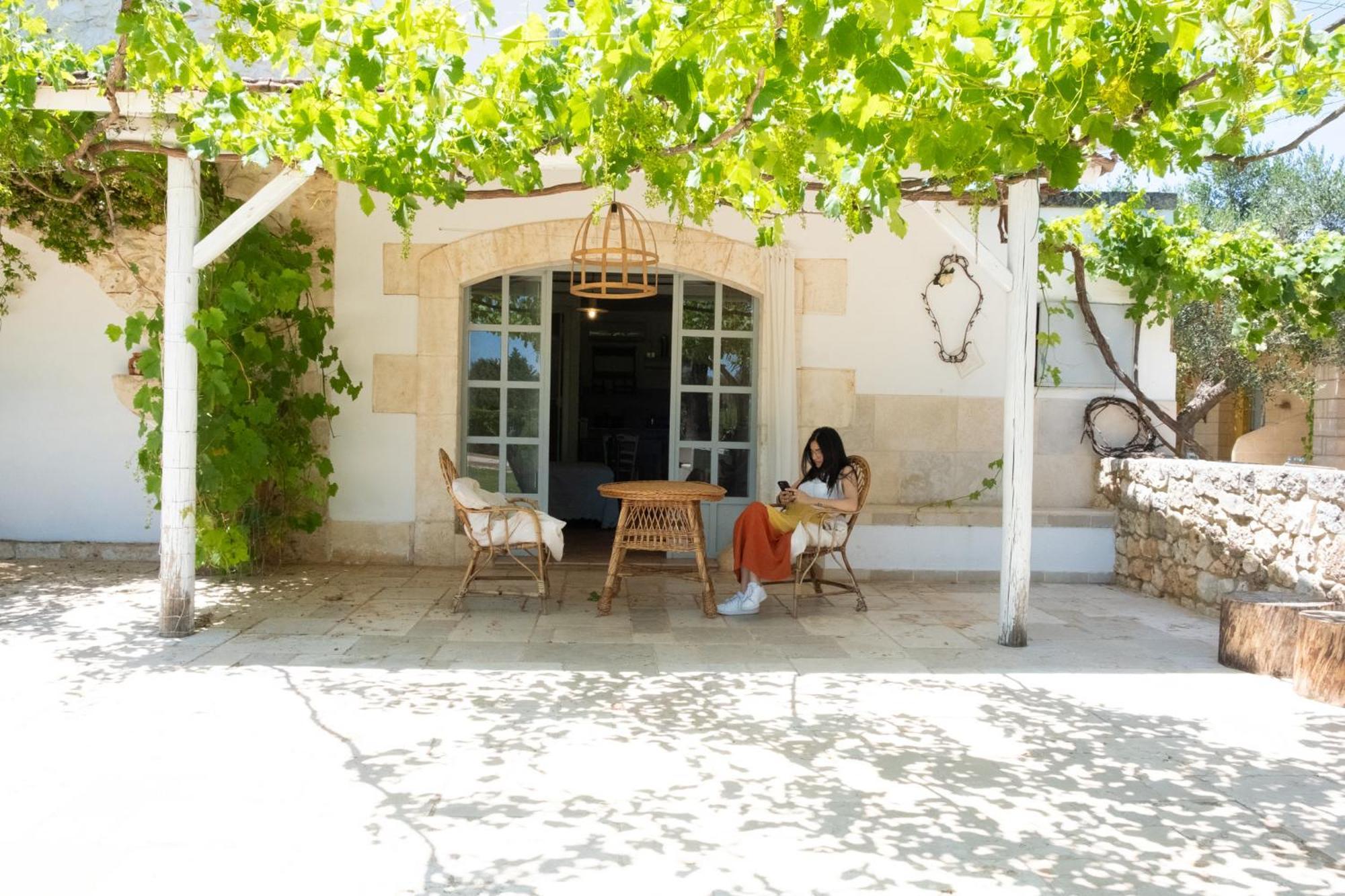 Agriturismo Masseria Carrone 卡洛维诺 外观 照片