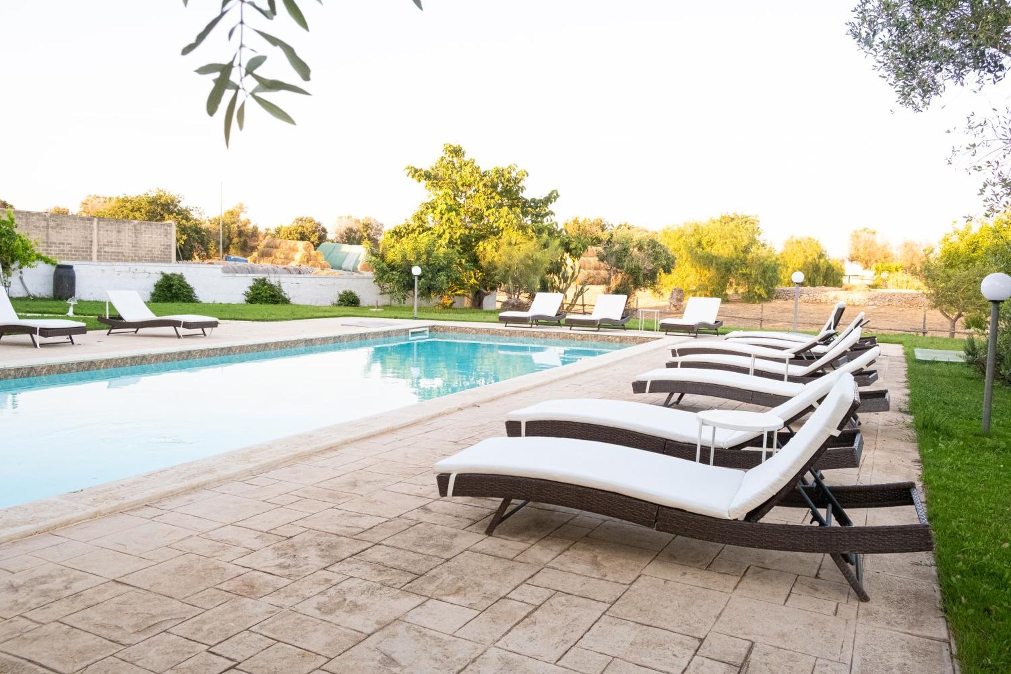 Agriturismo Masseria Carrone 卡洛维诺 外观 照片